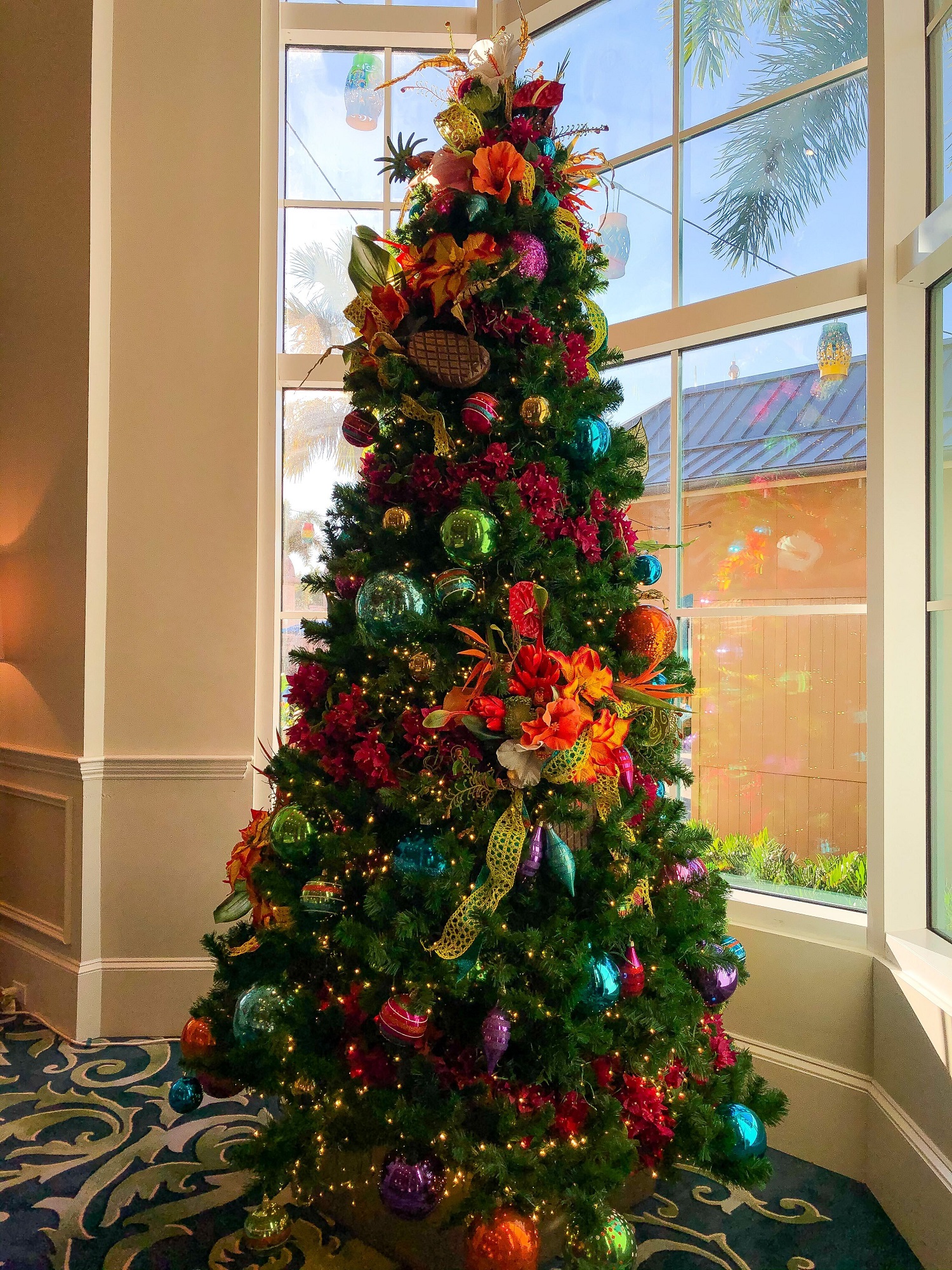 Disney's Caribbean Beach Resort Christmas Holiday Decor 2019