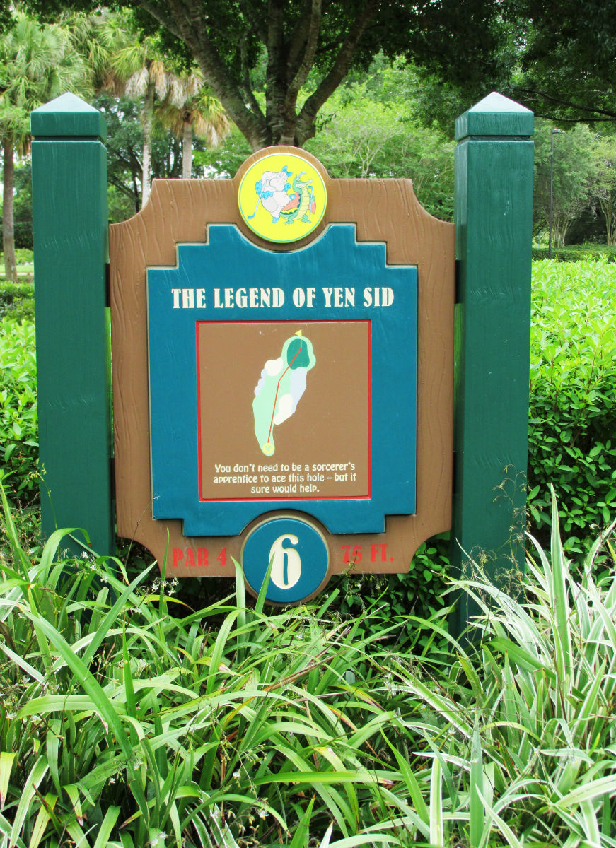 Disney World Mini Golf Fantasia Gardens