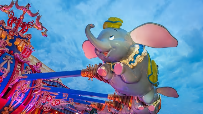 dumbo flying elephant disney world