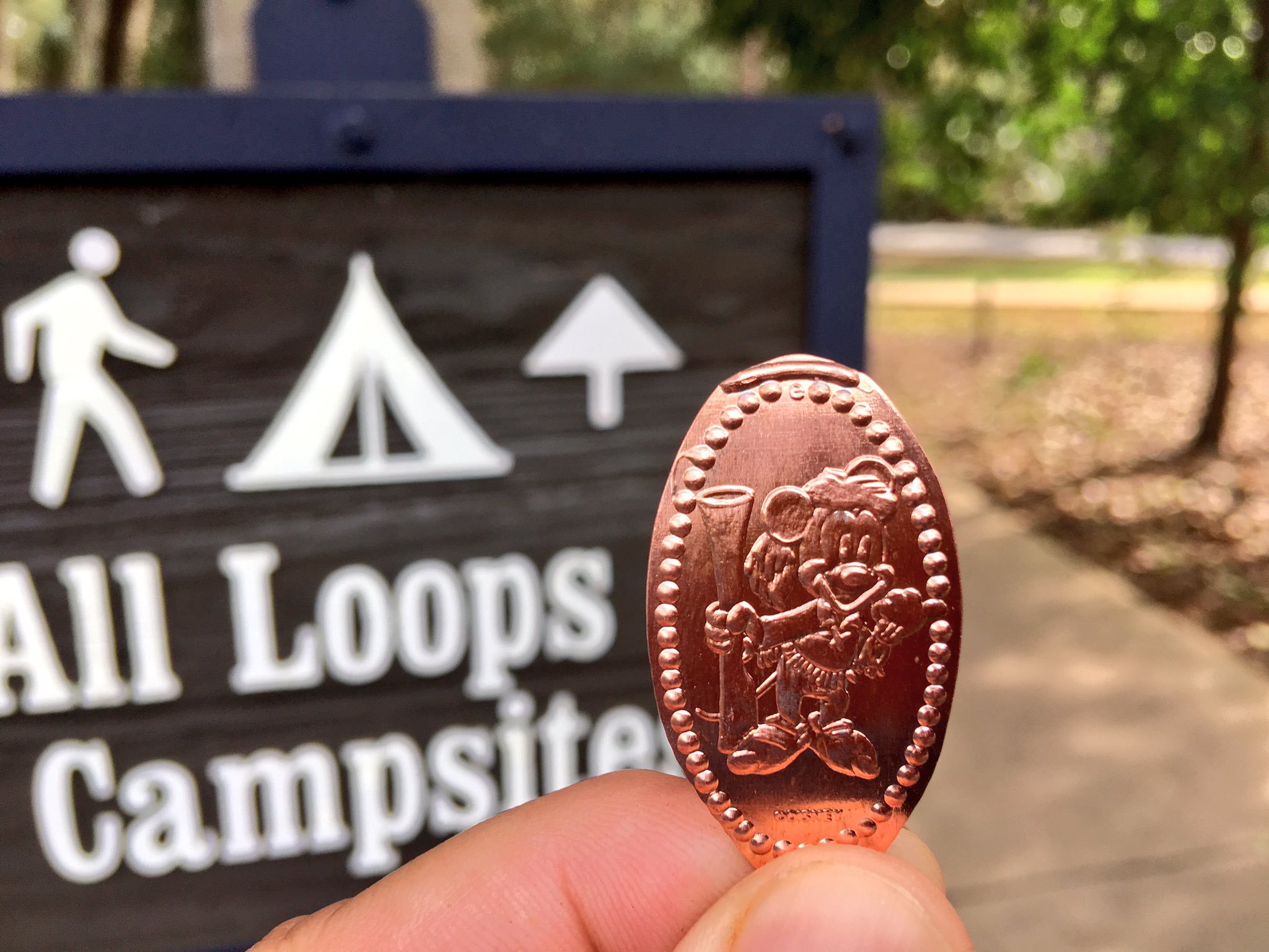 Blank Pressed Penny Souvenir Book