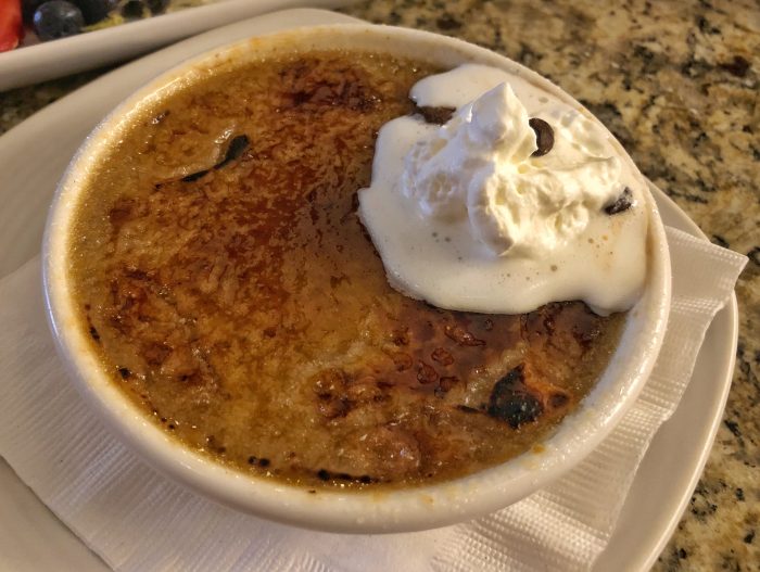 Capuccino creme brulee