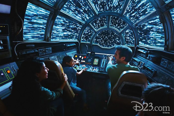 See Millennimu Falcon: Smugglers Run as your third attraction. (Image ©Disney)
