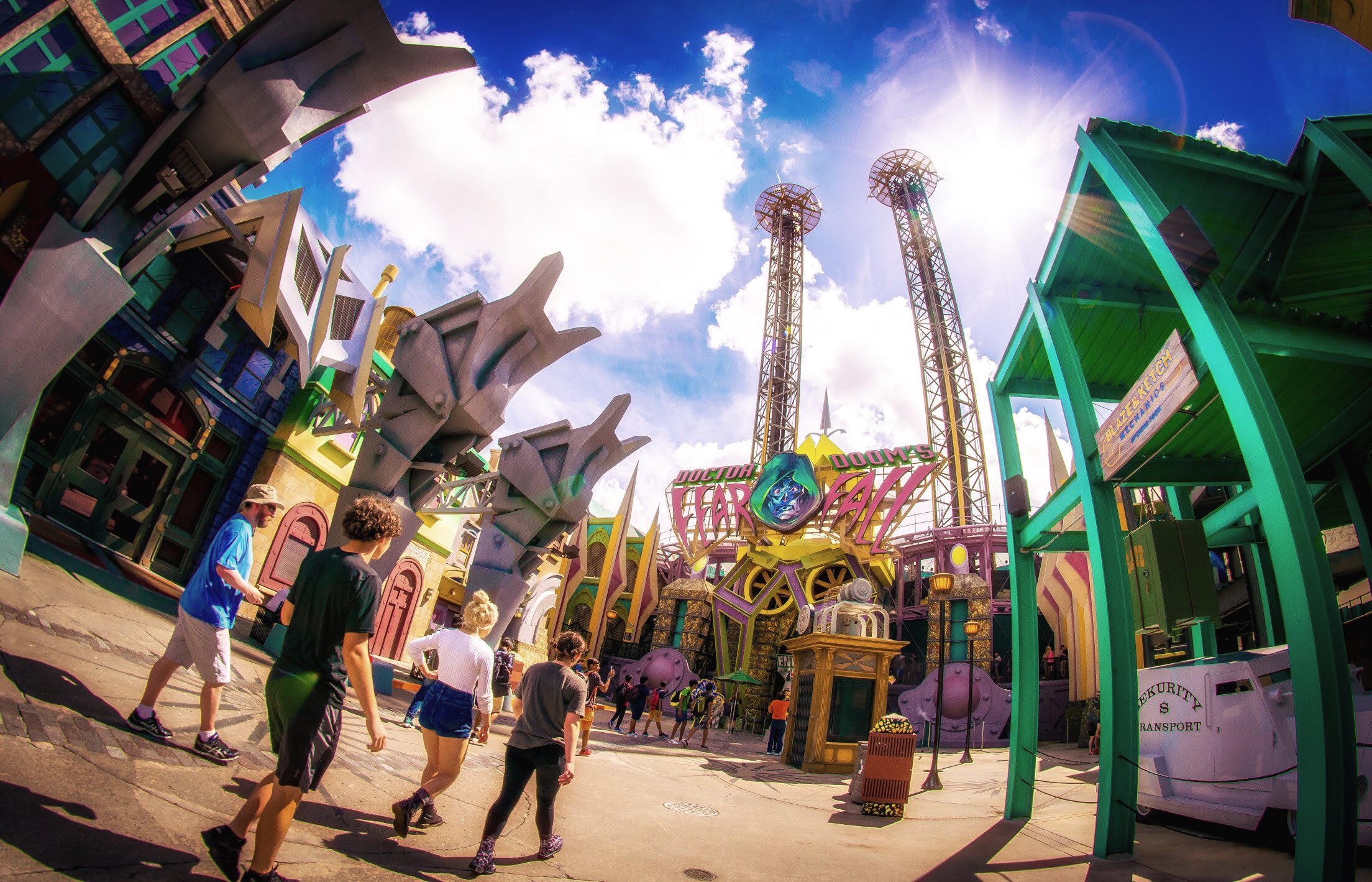 Marvel Super Hero Island at Universal's Islands of Adventure