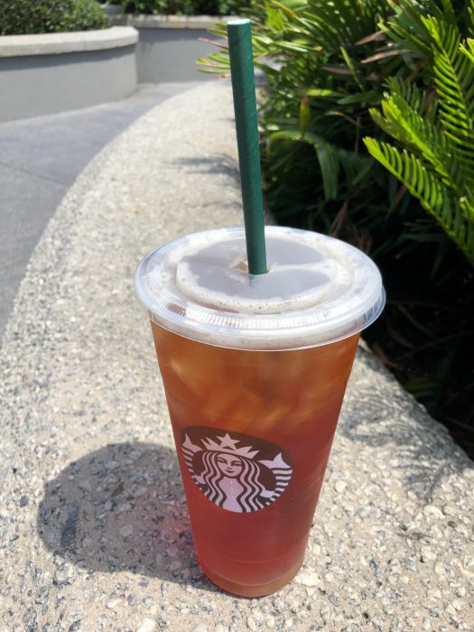 Paper Straws Spotted at Disney Starbucks