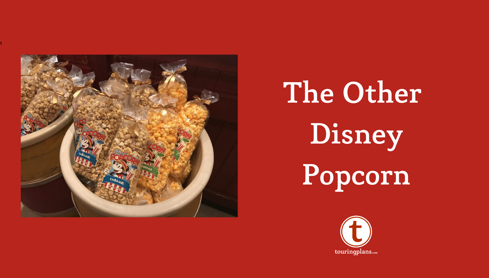 Top 10 Disney Popcorn Flavours