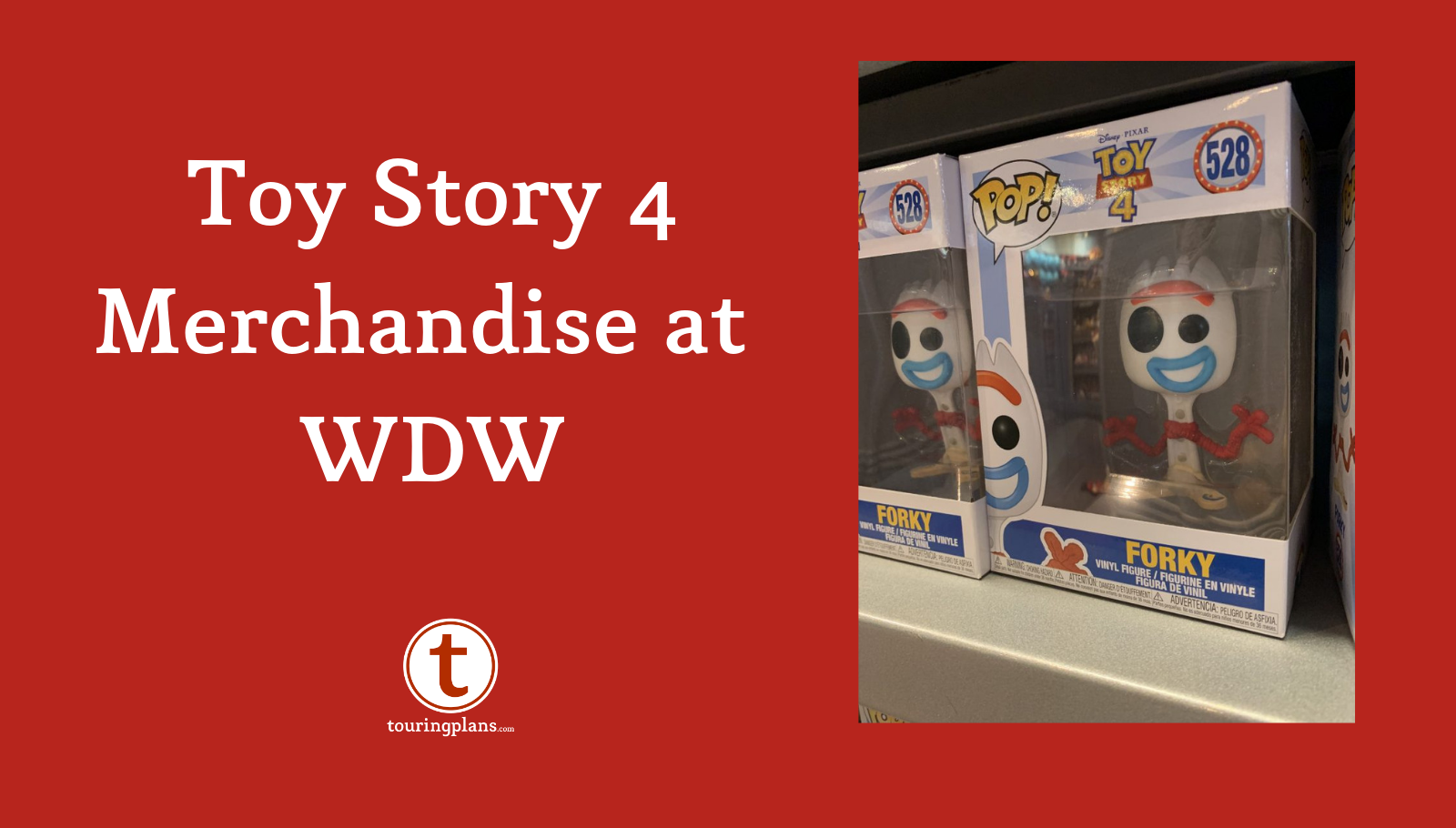 New Merchandise Inspired by Forky from Disney and Pixar's 'Toy Story 4'  Debuts at Disneyland, Walt Disney World Resorts