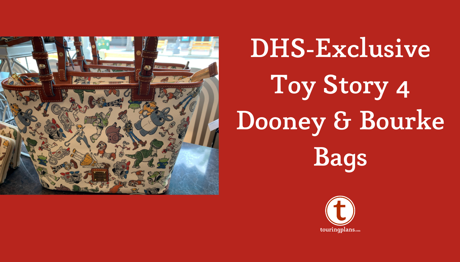 New Disney Dooney and Bourke 'Toy Story 4' Bags Released