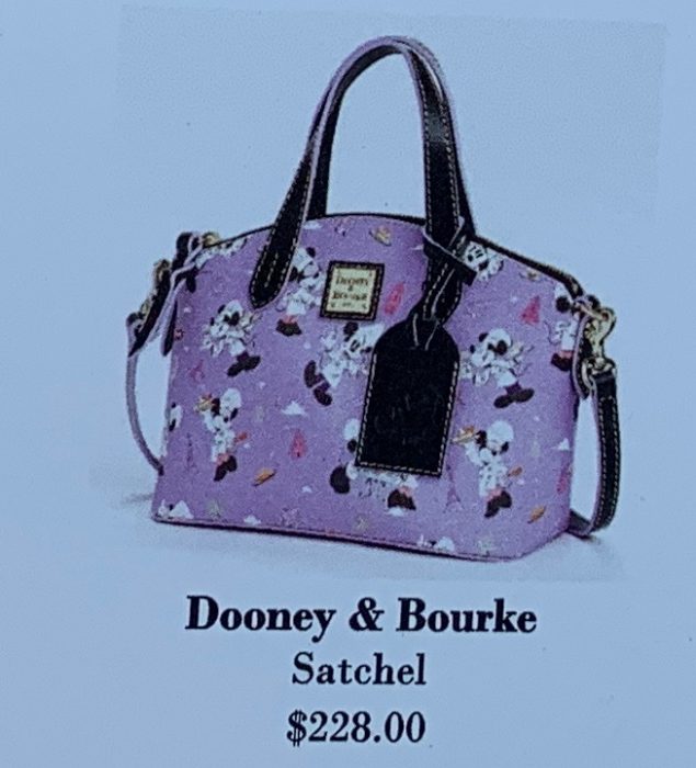 Disney Dooney and Bourke 2022 Epcot Food and Wine Satchel