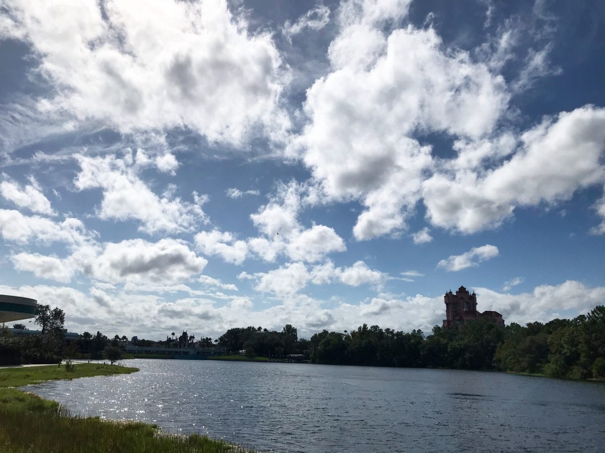 Autumn sky over Disney's Hollywood Studios