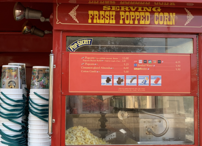 New Holiday-Themed Popcorn Bucket at WDW Carts