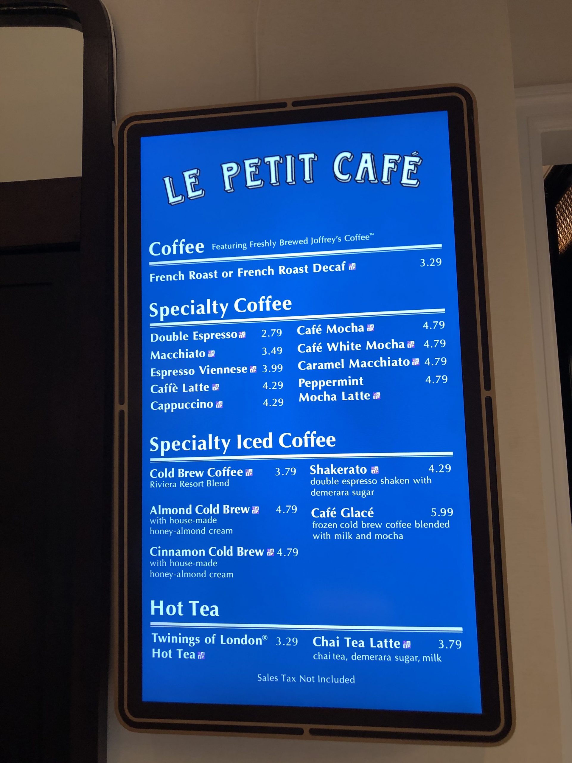 First Look: Le Petit Cafe at Disney’s Riviera Resort | TouringPlans.com