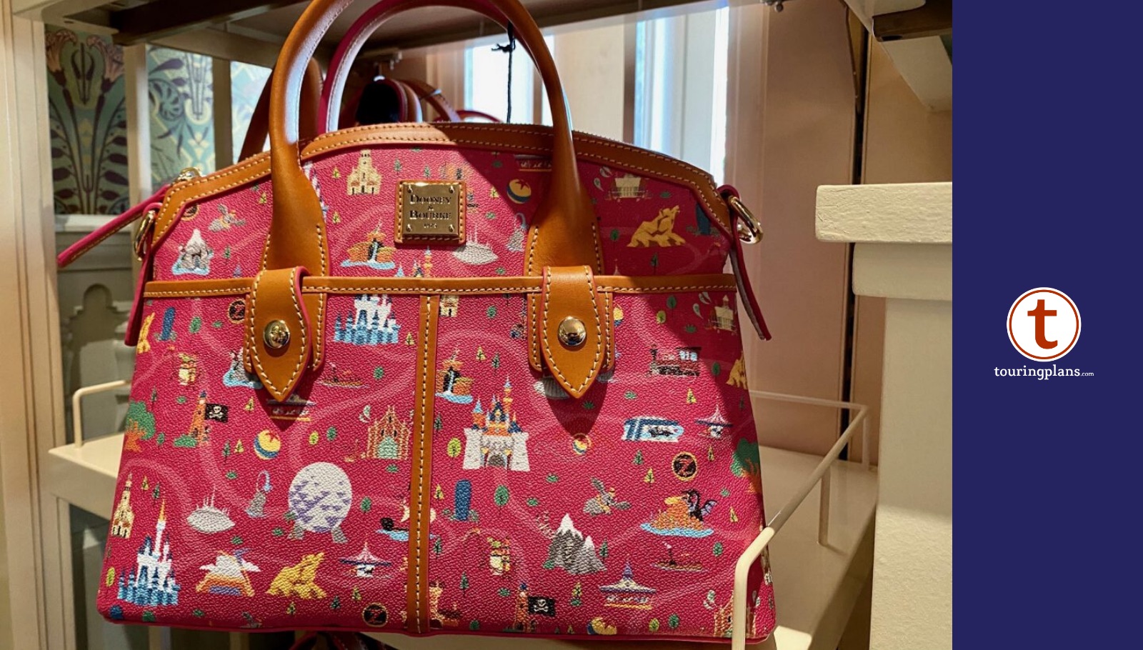 Pretty in Pink! The NEW Disney Park Life Dooney & Bourke Collection Has  Arrived in Disney World!