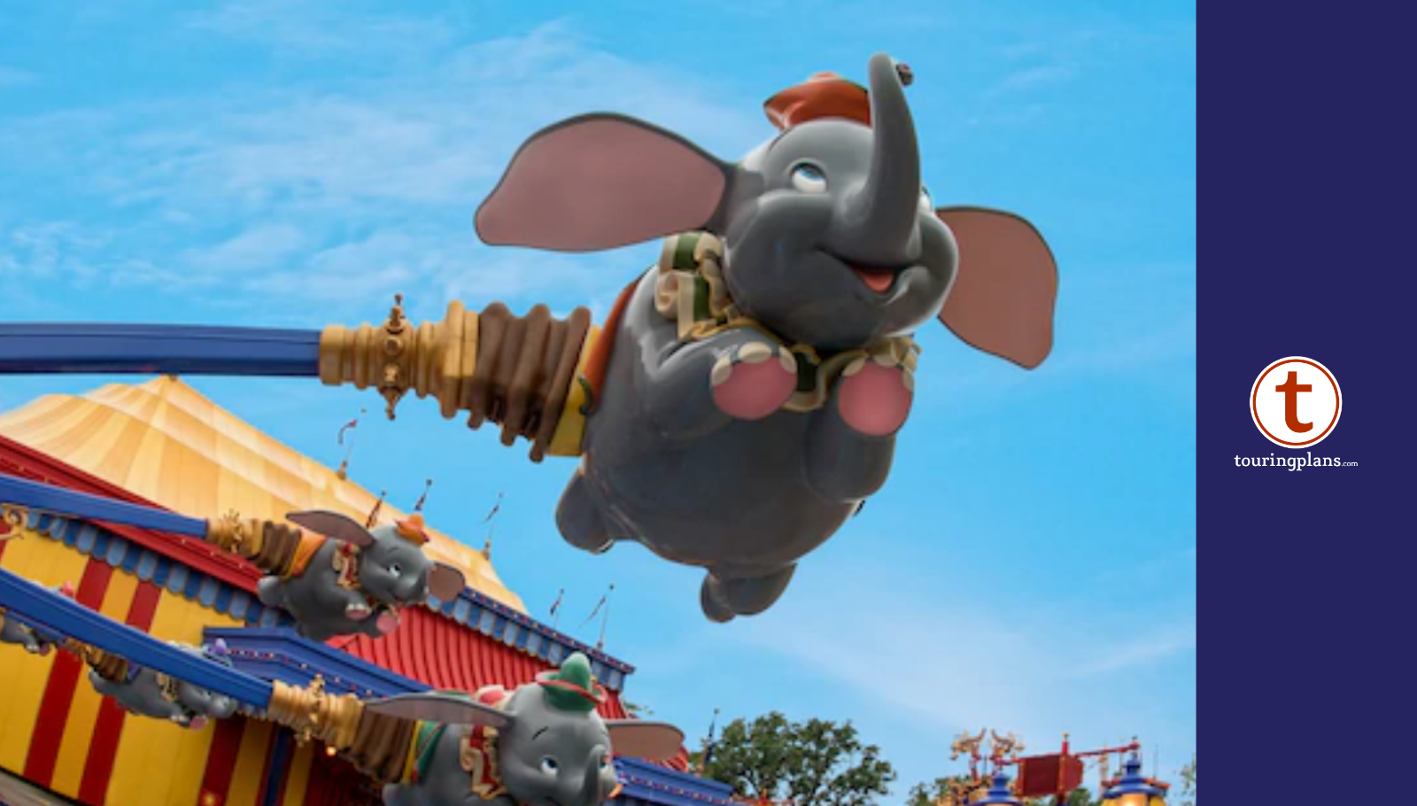 dumbo flying elephant disney world