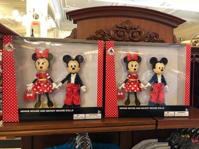 mickey and minnie dolls