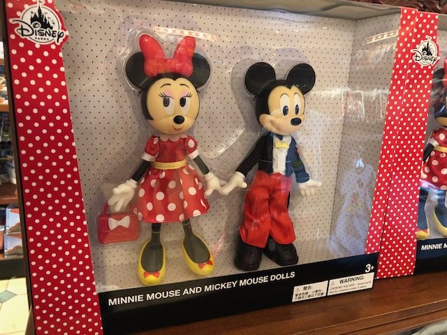 mickey and minnie dolls