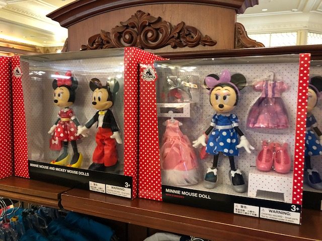 minnie mouse collectible dolls