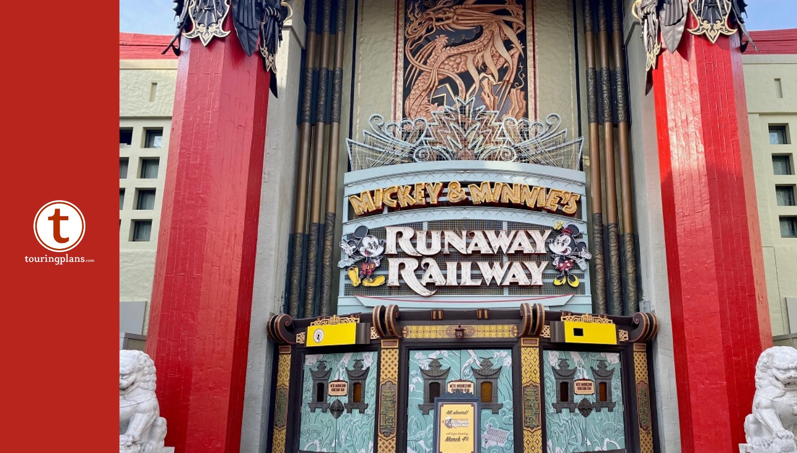 New Mickey & Minnie's Runaway Railway Ear Headband at Walt Disney