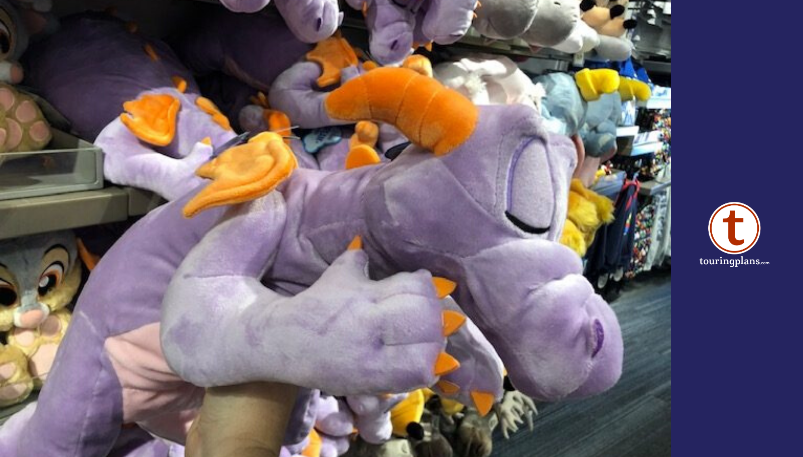 figment disney stuffed animal