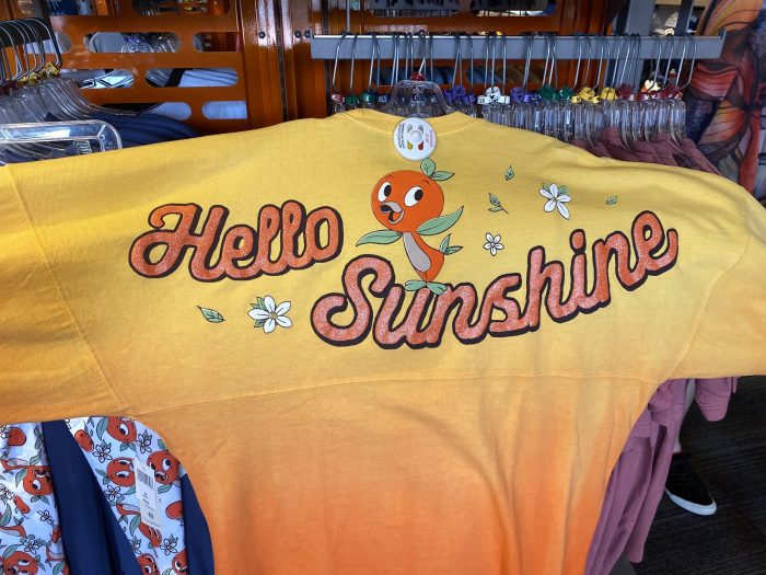 FIRST LOOK: Orange Bird Spirit Jersey for 2023 EPCOT Flower and