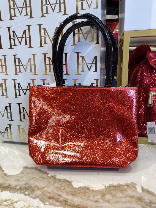 New Minnie Mouse Tote Bag Sparkles in Dazzling Red