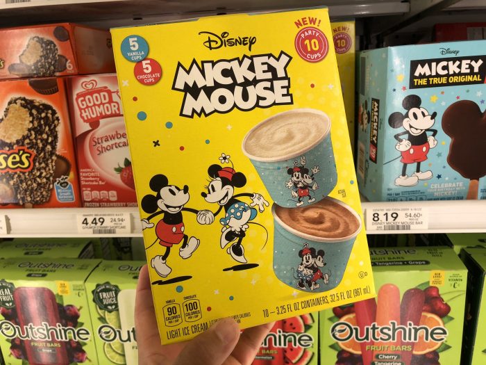 Disney Ice Cream Cups - Disney Treats - Mickey and Minnie 