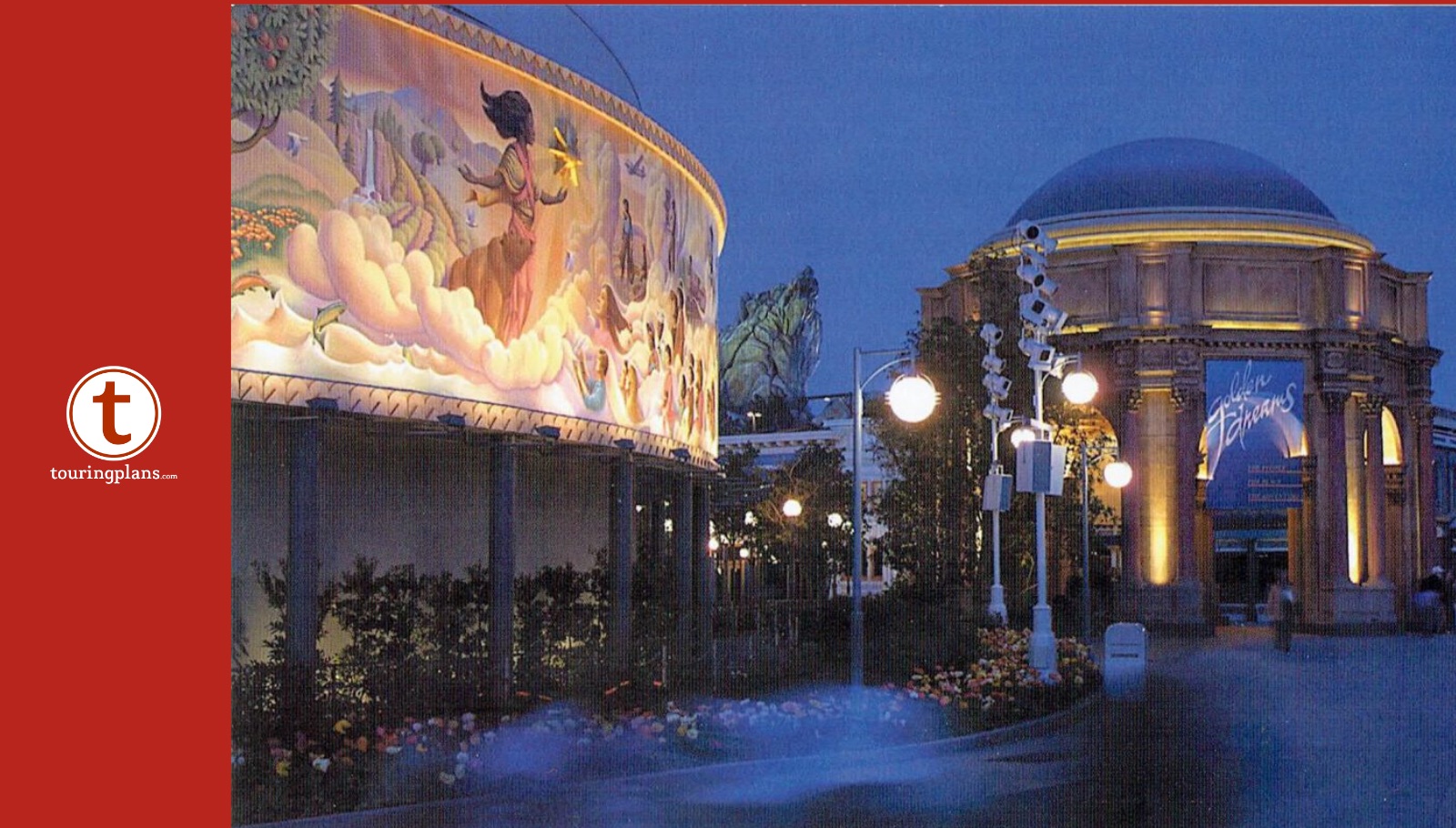 Vintage The Walt Disney World Main Street, U.S.A., Orlando, Florida Postcard