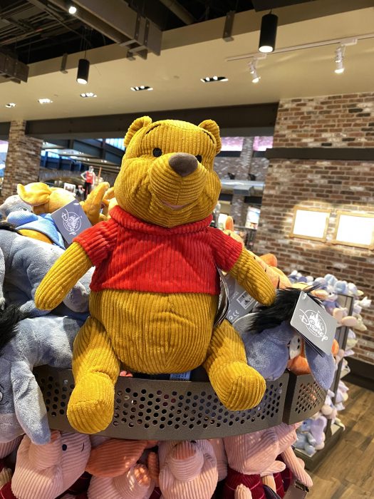 New Winnie the Pooh and Friends Corduroy Plush Arrives at Disney Springs