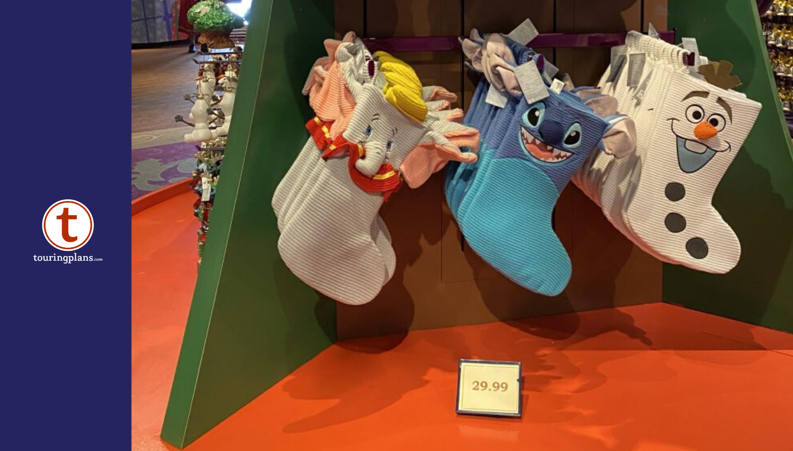 Disney Parks Stitch Knit Christmas Holiday Stocking
