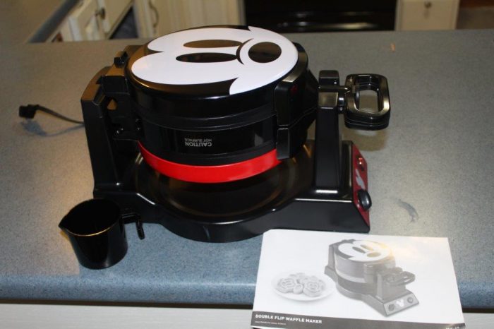 Mickey Mouse 90th Anniversary Double Flip Waffle Maker