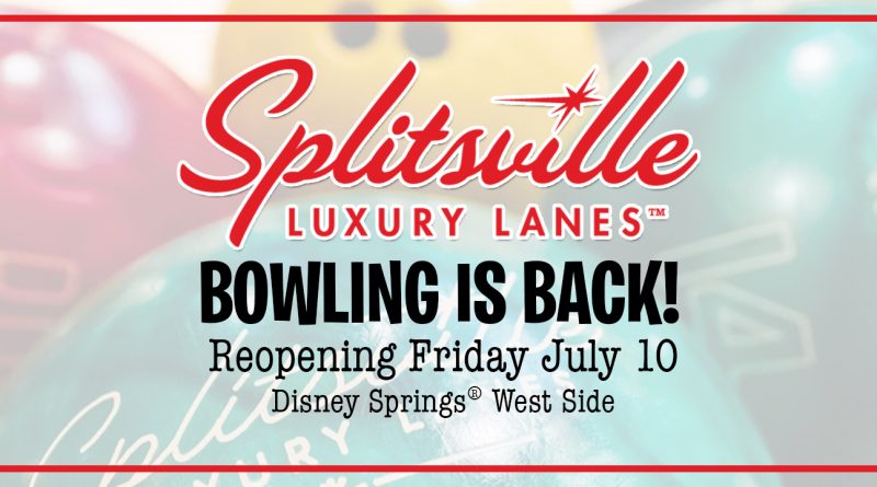 Splitsville to Reopen at Disney Springs on July 10