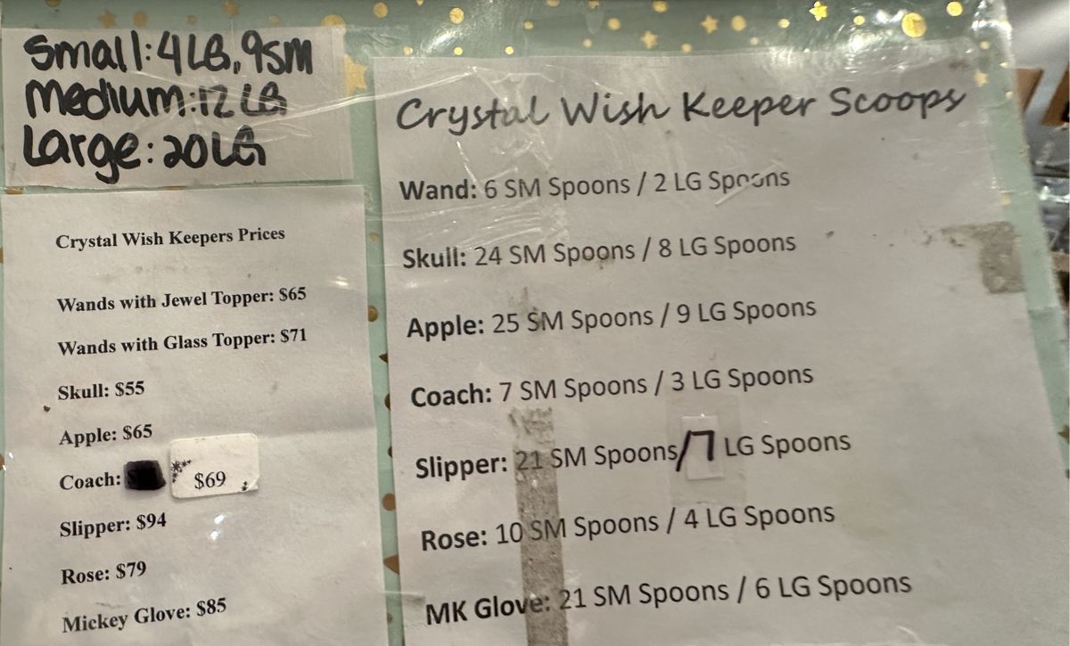 Create-Your-Own Crystal Wish Keeper Souvenir Experience Now Available at  Magic Kingdom - WDW News Today