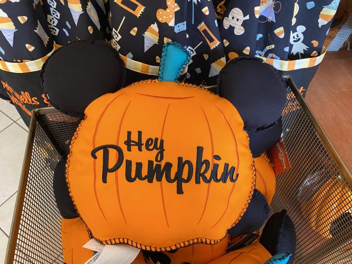 Mickey Mouse Halloween Jack-o'-Lantern Pillow