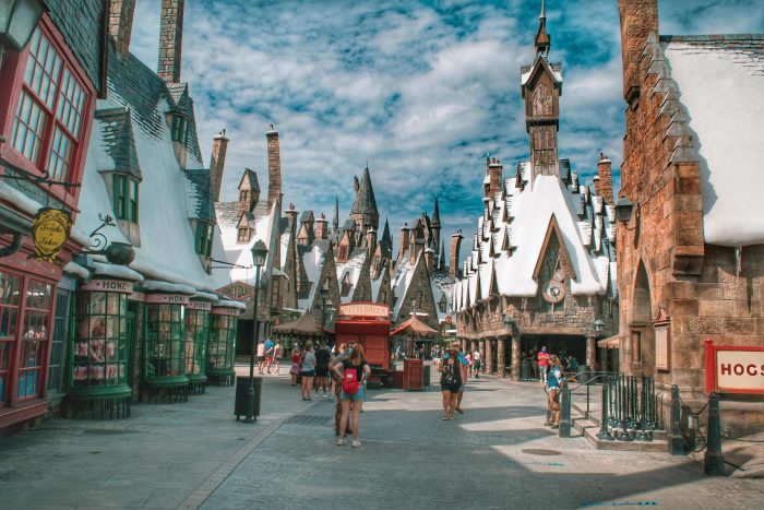 Hogsmeade village in the Wizarding World of Harry Potter in