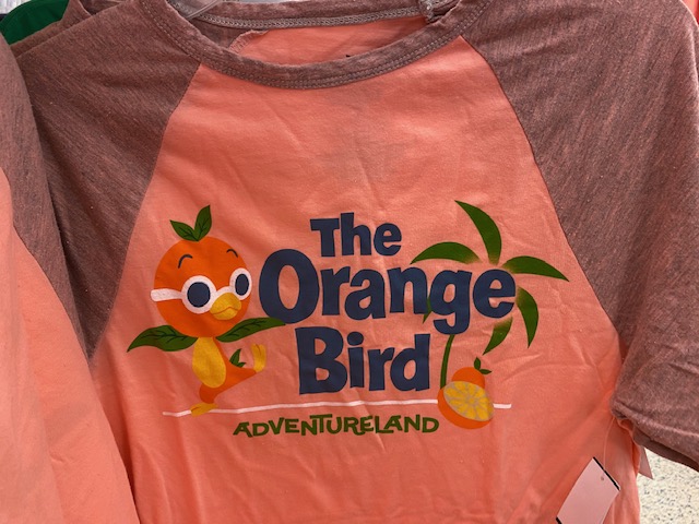 Orange Bird Adventureland shirt. Original price removed. Marked down to $11.99 plus additional