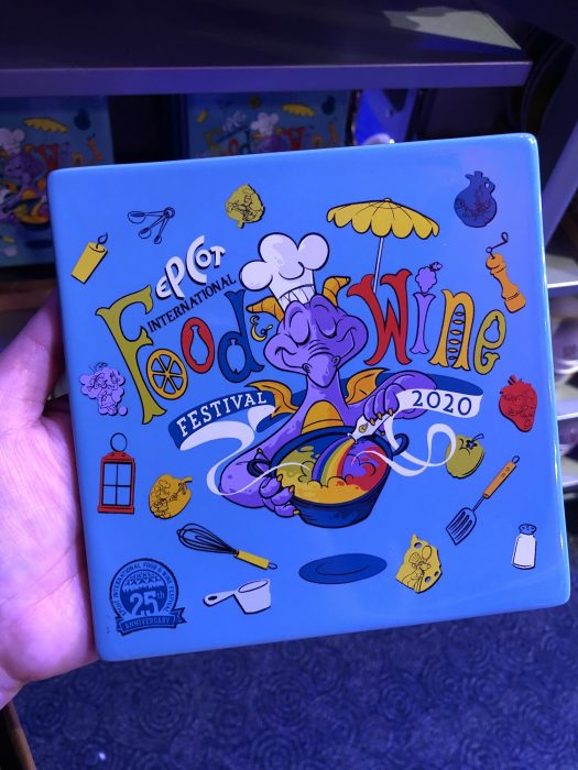 Disney Parks Food and Wine Festival Figment Hot Plate Trivet