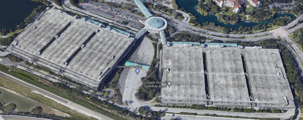 bioreconstruct on X: Current expansion of the Universal Orlando Team  Member parking garage.  / X
