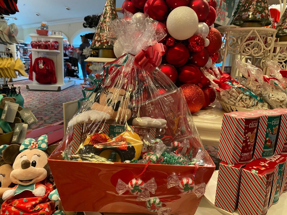 Christmas With Mickey Mouse Gift Basket