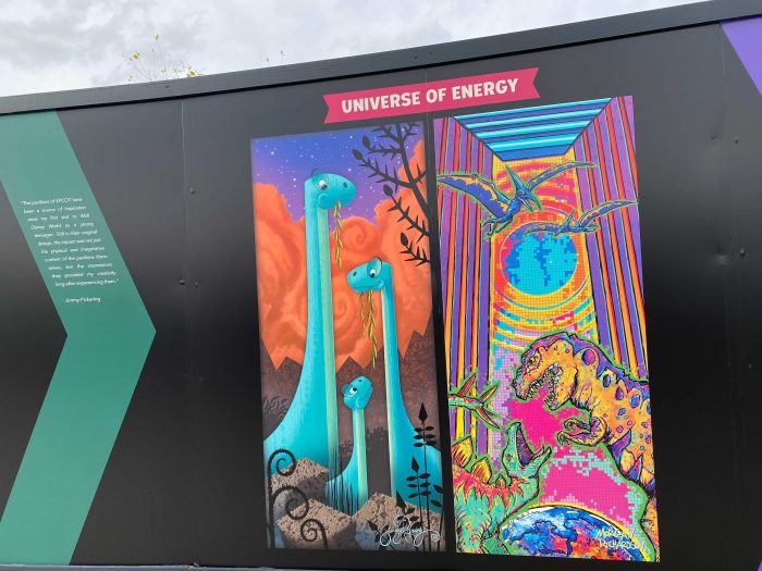 Paint by Number Mural: An EPCOT Festival of the Arts Favorite Returns