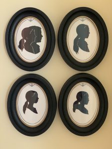 Black and White Custom Silhouette Child Silhouette Portrait Profile Silhouette  Silhouette Art Traditional Silhouette 