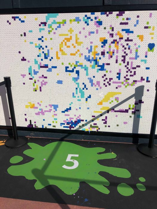 Make Your Artistic Mark at Expression Station: A Paint By Number Mural at  Festival of the Arts 