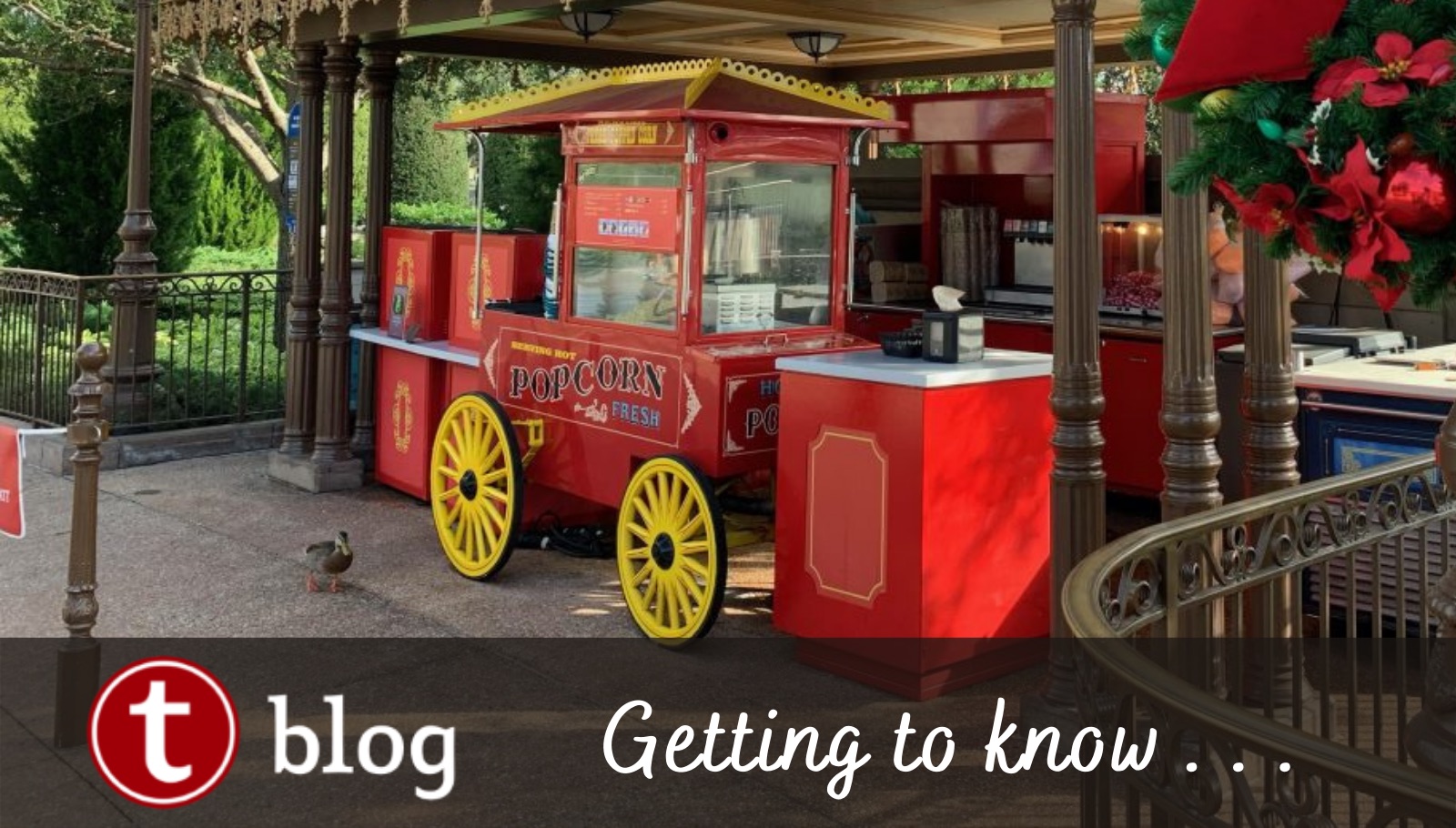 Disneyland Snack Carts Menu