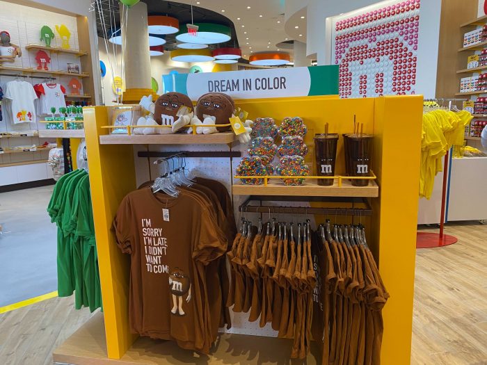 PHOTOS & VIDEOS! First Look Inside The NEW M&M's Store at Disney