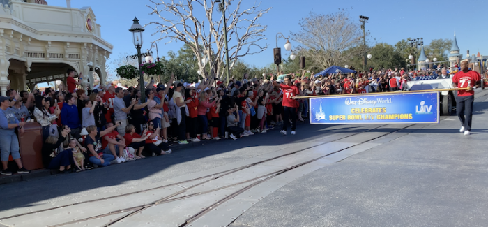 A Look Back at Last Year's Super Bowl Parade at WDW