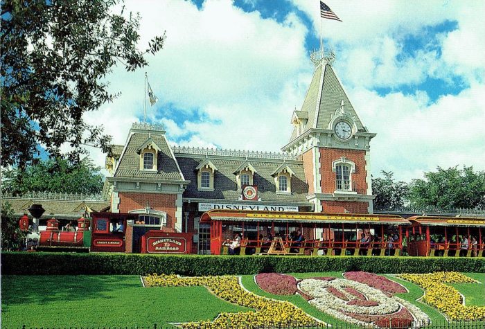 Vintage The Walt Disney World Main Street, U.S.A., Orlando, Florida Postcard