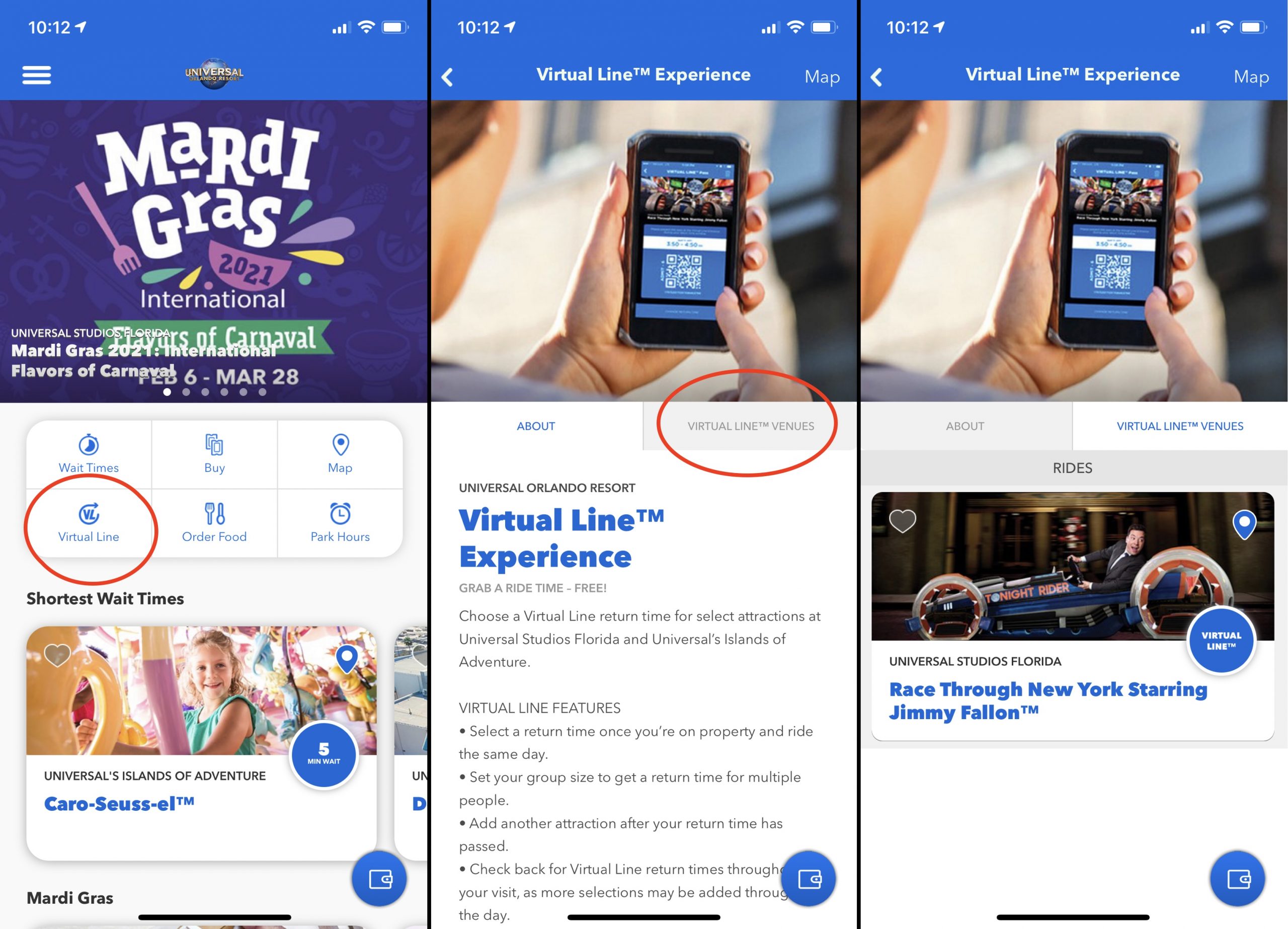 Guide to the Official Universal Orlando Resort App