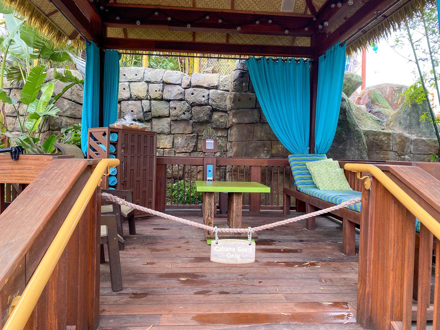 The SATURDAY SIX Explains Why You NEED a Cabana at Universal’s VOLCANO