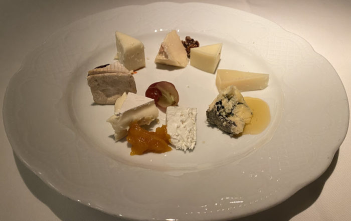 Image of Cheese Plate from Waterside Dining Room, Crystal Symphony