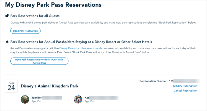 NEWS: The Disney World App Now Has a Link To Make Park Pass Reservations