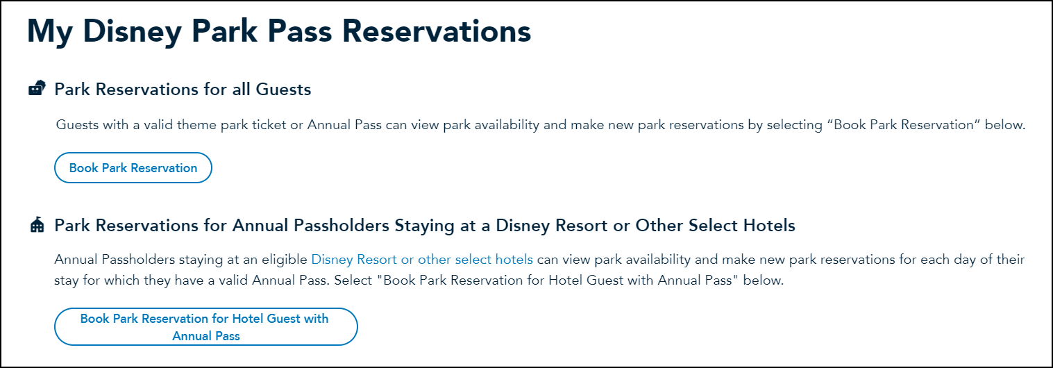 How To Get A Park Pass Reservation When They're Unavailable - The Mouselets