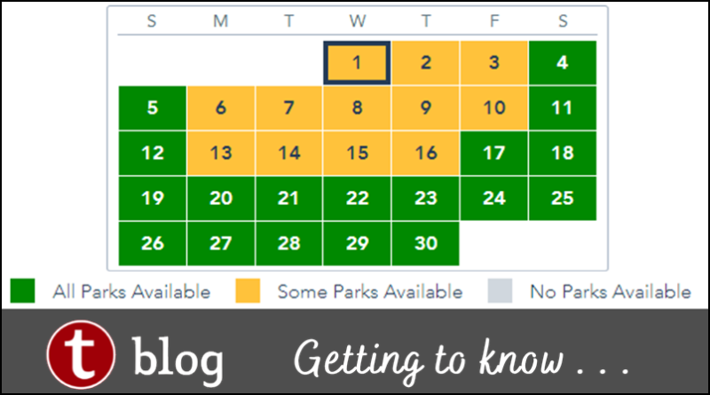 Disney Park Pass Theme Park Reservation System Link Goes Live, Availability  Calendar Debuts